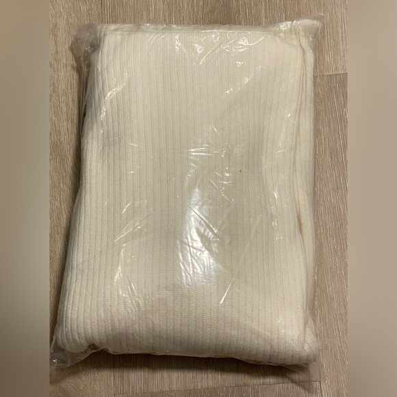 Johnny Was Cream Beltran Multi Color Whipstitch Hooded Baja Sweater - Picture 8 of 8